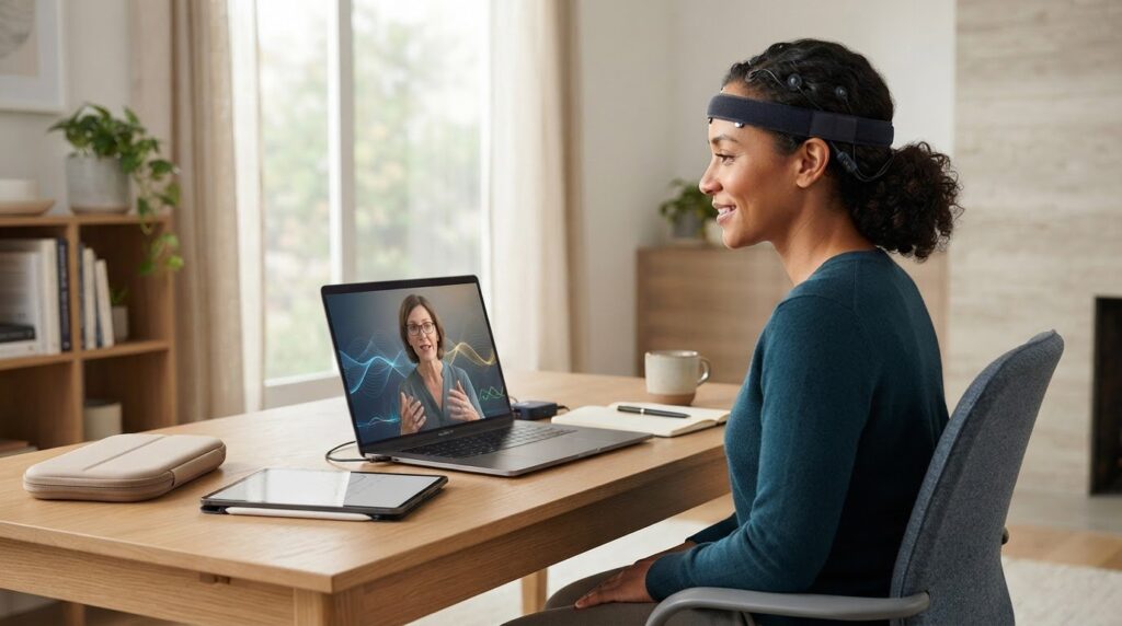 Online Neurofeedback Training: How Guided Brain Training Works